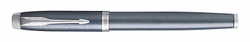 Перьевая ручка Parker IM Metal Light Blue Grey CT