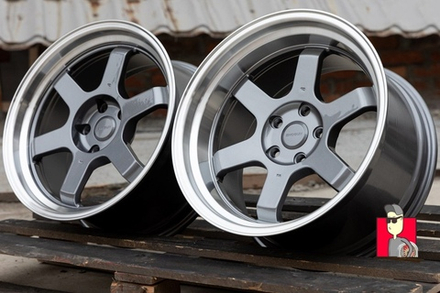 Комплект дисков Rays TE37V 18x9 et25 5x114.3