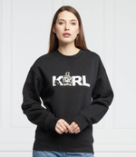 тощие иконик animal sweat Karl Lagerfeld - черный(220W1882)