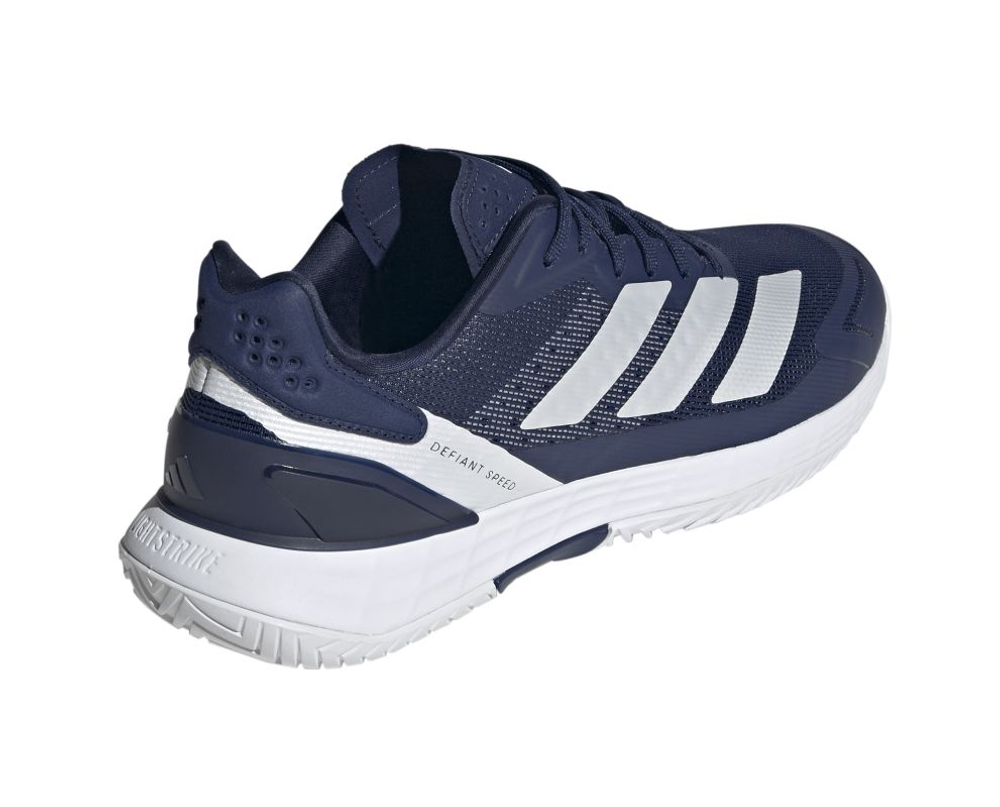 Мужские кроссовки теннисные Adidas Defiant Speed 2 M - dark blue/zero metalic/cloud white