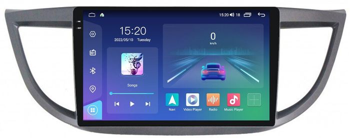 Магнитола для Honda CR-V 2012-2018 - Parafar PF983RN2K на Android 13, Быстрая, QLED+2K, CarPlay, 4G SIM-слот