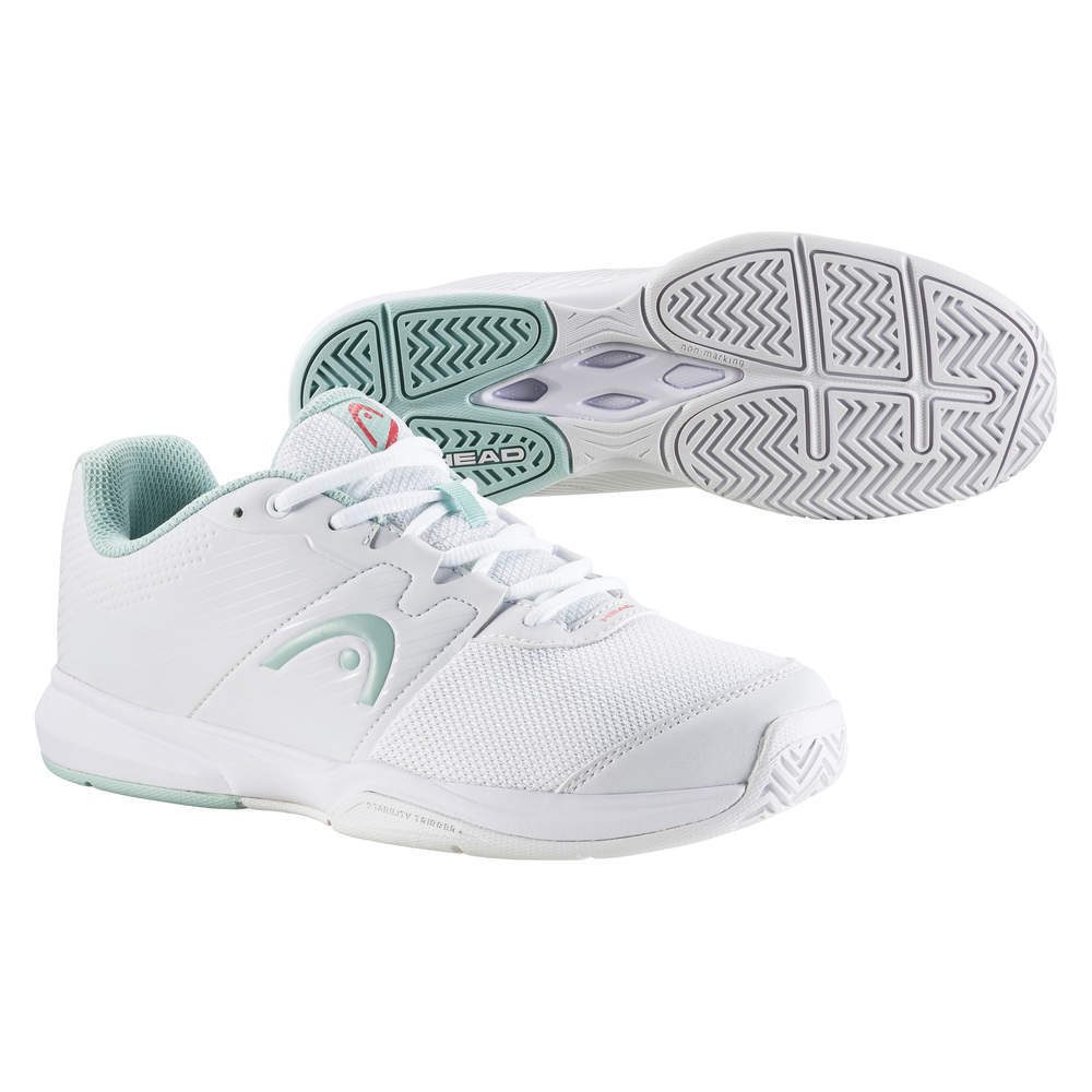 Женские Кроссовки теннисные Head Revolt Court Women - white/grey