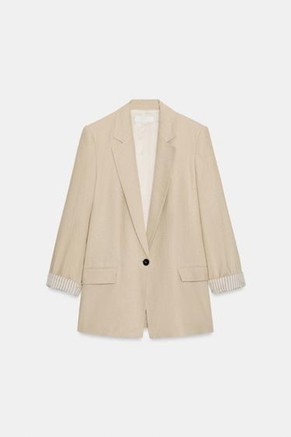Асимметричный трикотажный свитер -ZARA