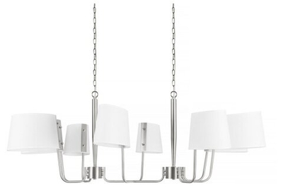 Подвесная люстра Loft it Hilton 10527/8 Nickel