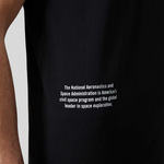 Футболка Alpha Industries Nasa Worm Logo Tee Black (Черная)