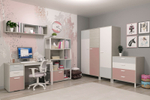 Стол письменный С1 LIBERTY PINK (Либерти пинк)