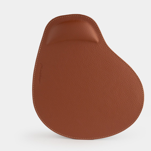 Коврик для мышки Souris из натуральной кожи теленка, цвета карамель