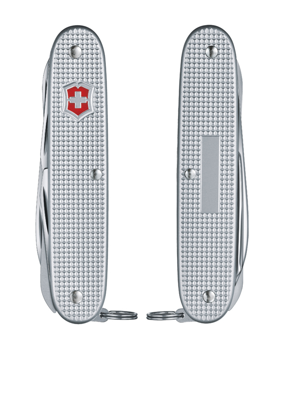 Нож Victorinox Farmer X Alox, 93 мм, 10 функций, алюминиевая рукоять, серебристый