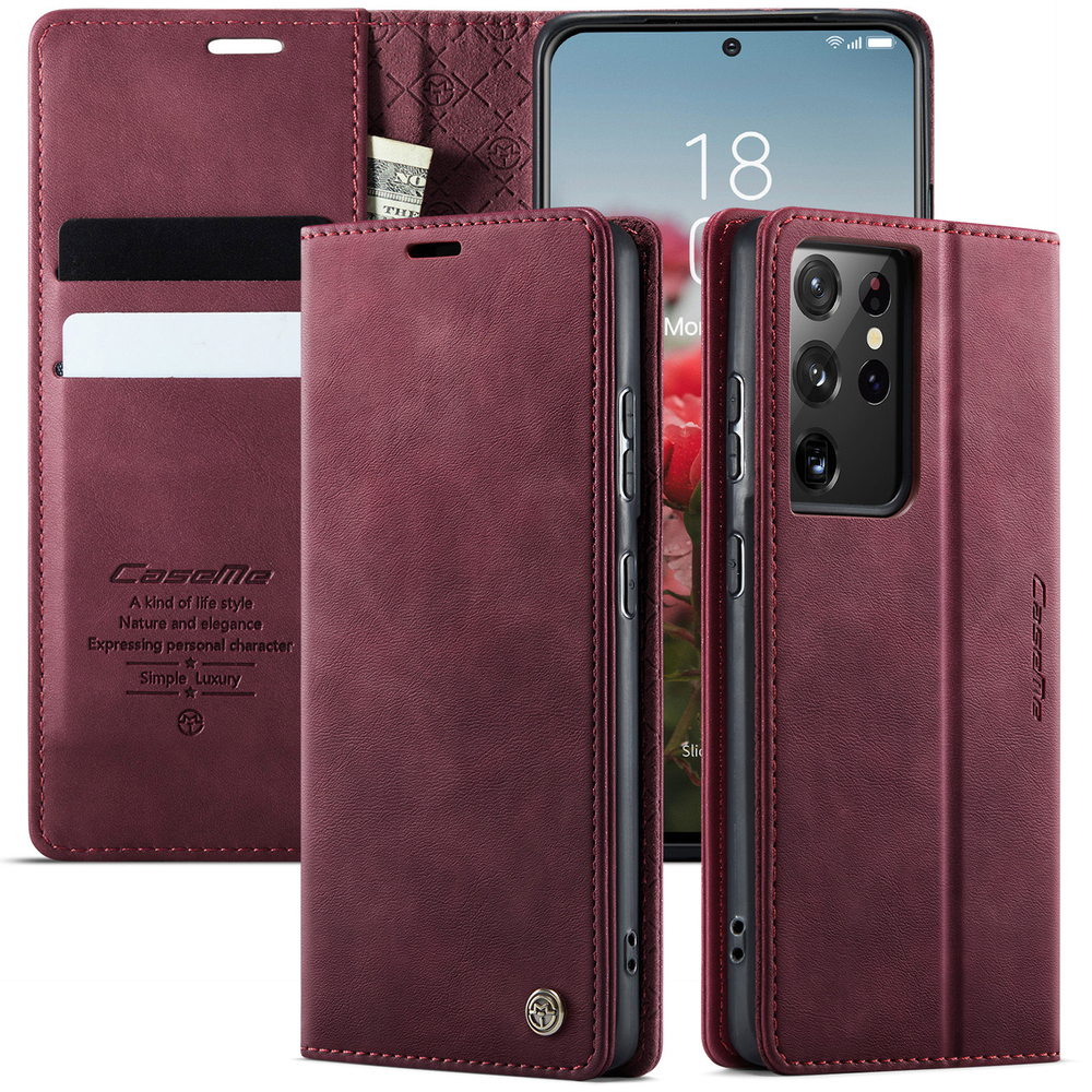 Чехол-книжка CaseMe RFiD Samsung Galaxy S21 Ultra