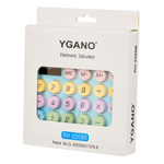 Калькулятор настольный YGANO 12 Bit, двойное питание, 12-разрядный, размер 15,4*14,6*2,6 см