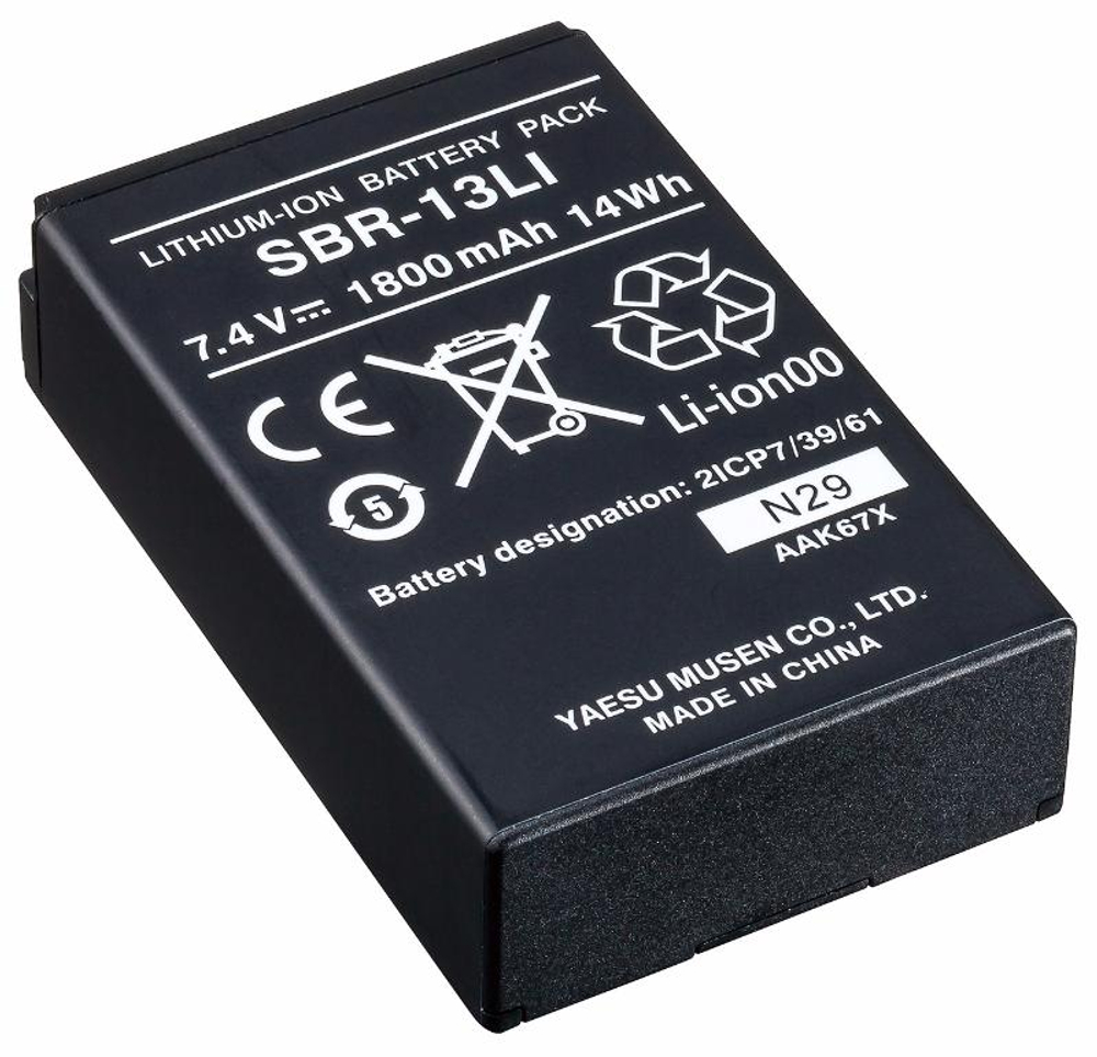Взрывобезопасный аккумулятор Li-Ion Standard Horizon SBR-13LI