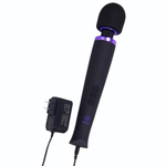 Черный жезловый вибромассажёр Merci Power Wand