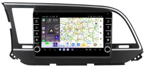 Магнитола для Hyundai Elantra 2016-2018 - Kuberg OL-9708 (кнопки и крутилки) Android 13, Быстрая, CarPlay, 4G SIM-слот