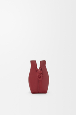 Loewe Мини-клатч Flamenco из телячьей кожи наппа, красный