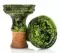 Hookah bowl Moon Treha Kitti Phunnel - Marble Green Black