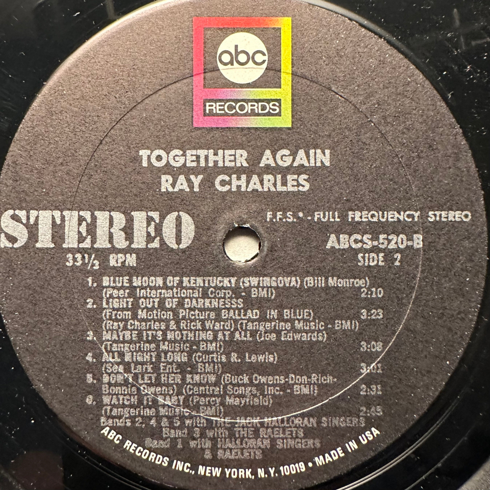 Ray Charles - Together Again (США)