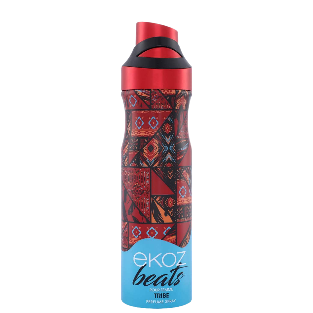 EKOZ BEATS pour femme Tribe 200ml PerfumeSpray Deo