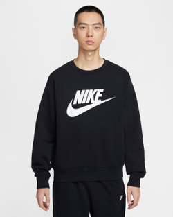 Толстовка мужская NIKE M NK CLUB BB GFX CREW