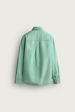 РУБАШКА REGULAR FIT С ЭФФЕКТОМ ПОТЕРТОСТИ — ZARA