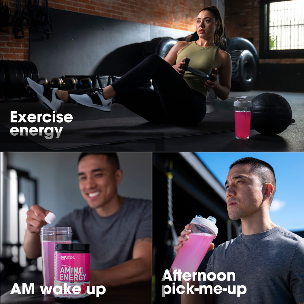 Optimum Nutrition, Essential Amin.O. Energy®, арбуз, 270 г (9,5 унции)