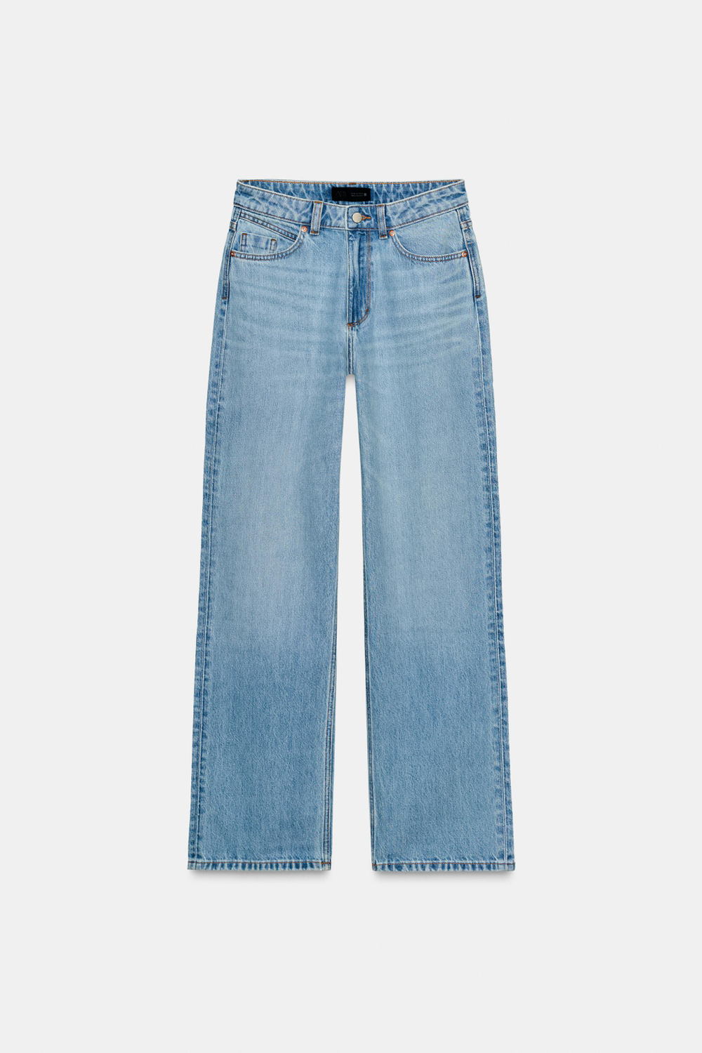 ДЖИНСЫ Z1975 REGULAR С ВЫСОКОЙ ПОСАДКОЙ — ZARA