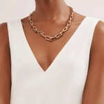Колье из розового золота 18k,Tiffany 💠Hard Wear Gradueted link. Единственное в наличии