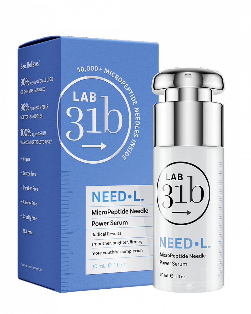 Сыворотка для лица Lab 31b MicroPeptide Needle Power Serum 30 мл