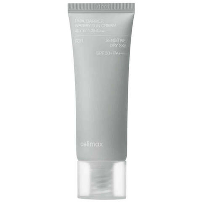 Celimax Dual Barrier Watery Sun Cream SPF50+PA++++, 40ml, Солнцезащитный крем с комплексом церамидов