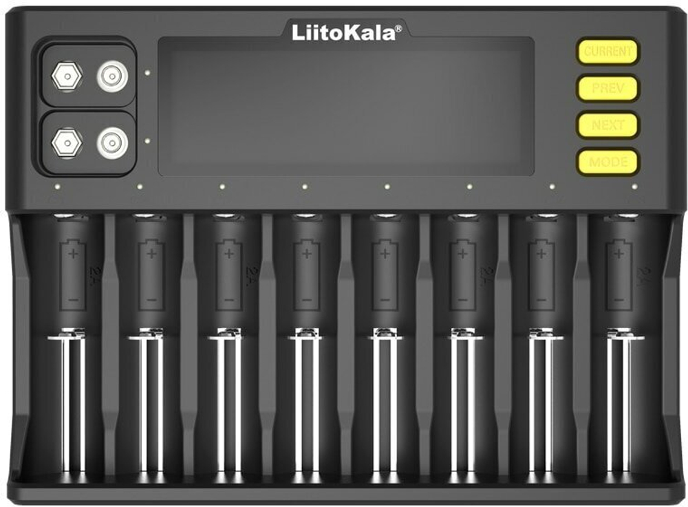 Зарядное устройство интеллектуальное LiitoKala Lii-S8 для аккумуляторов 18650 26650