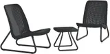 Keter Комплект мебель Рио Патио (Rio Patio set) графит — фото 1
