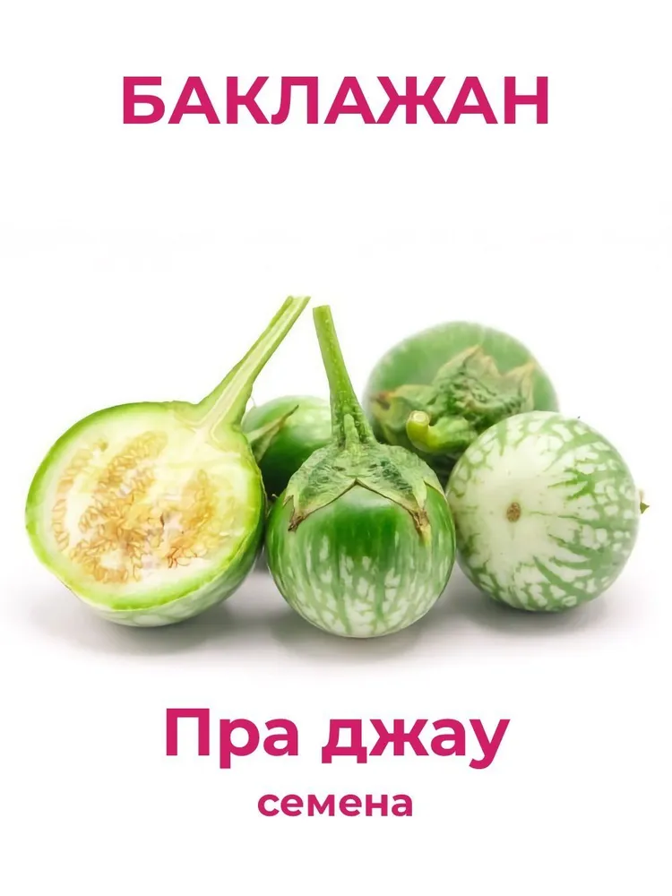 Баклажан мини Пра джау для жарки — семена, 50 шт.