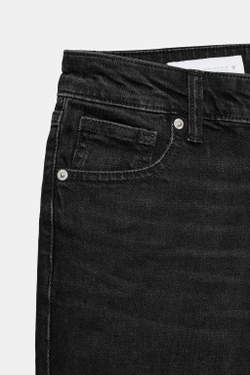 ZARA ДЖИНСЫ TRF BOOTCUT С НИЗКОЙ ПОСАДКОЙ, ЧЕРНЫЙ