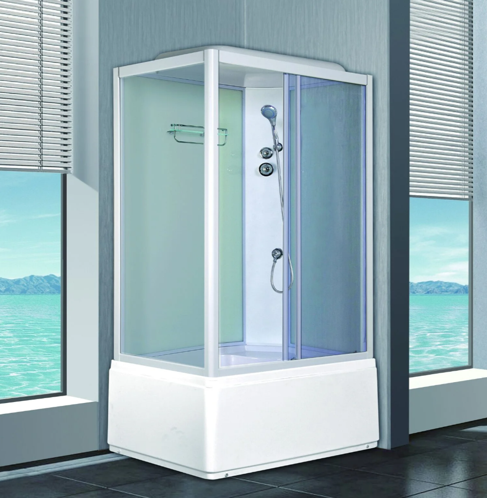 Душевая кабина прямоугольная 800х1200х2150 W006B Левая/Правая