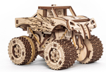 Сборная модели из дерева 3D EWA Набор машинок 5 в 1