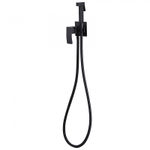 Гигиенический душ со смесителем Abber Wasserfall AF8625B Черный матовый