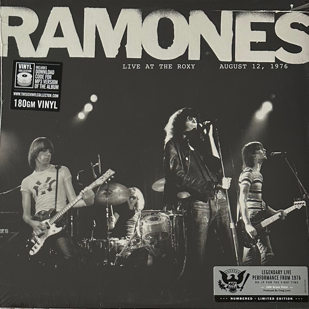 Ramones ‎– Live At The Roxy August 12, 1976 (Европа 2016г.)