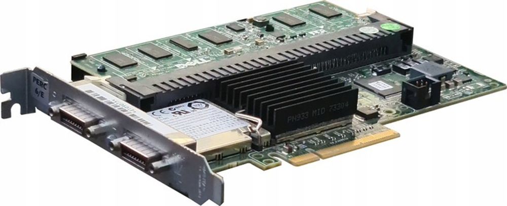 Контроллер Dell PERC6/E SAS Raid Controller, External, PCIe 512MB Cache PERC6E