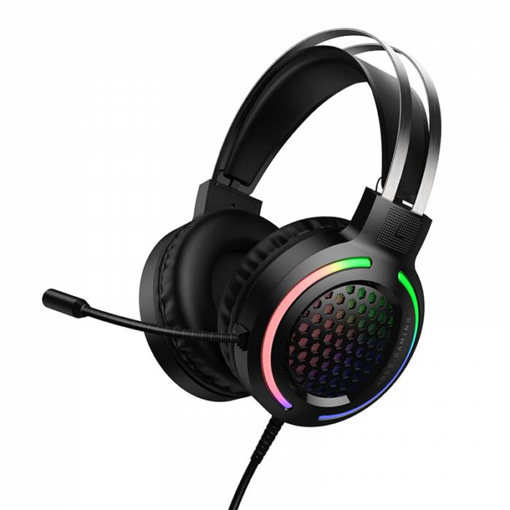 Проводные накладные Battle игровые наушники Hoco W117 (black)