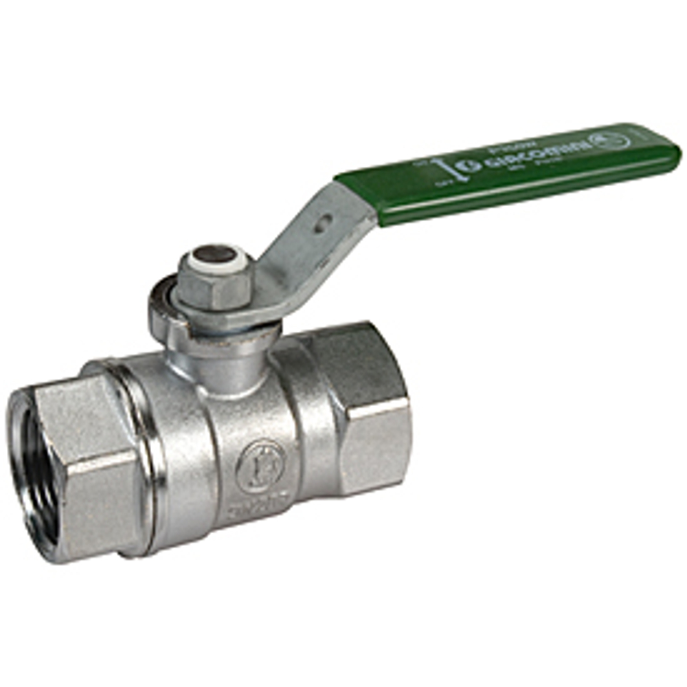 Кран шар. 5/4"ВВ р. GIACOMINI R250W (зелен.)