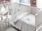 НАБОР ЯСЛИ: Детское  постельное белье с пледом  LOVELY BEBE розовый deluxe TIVOLYO HOME Турция