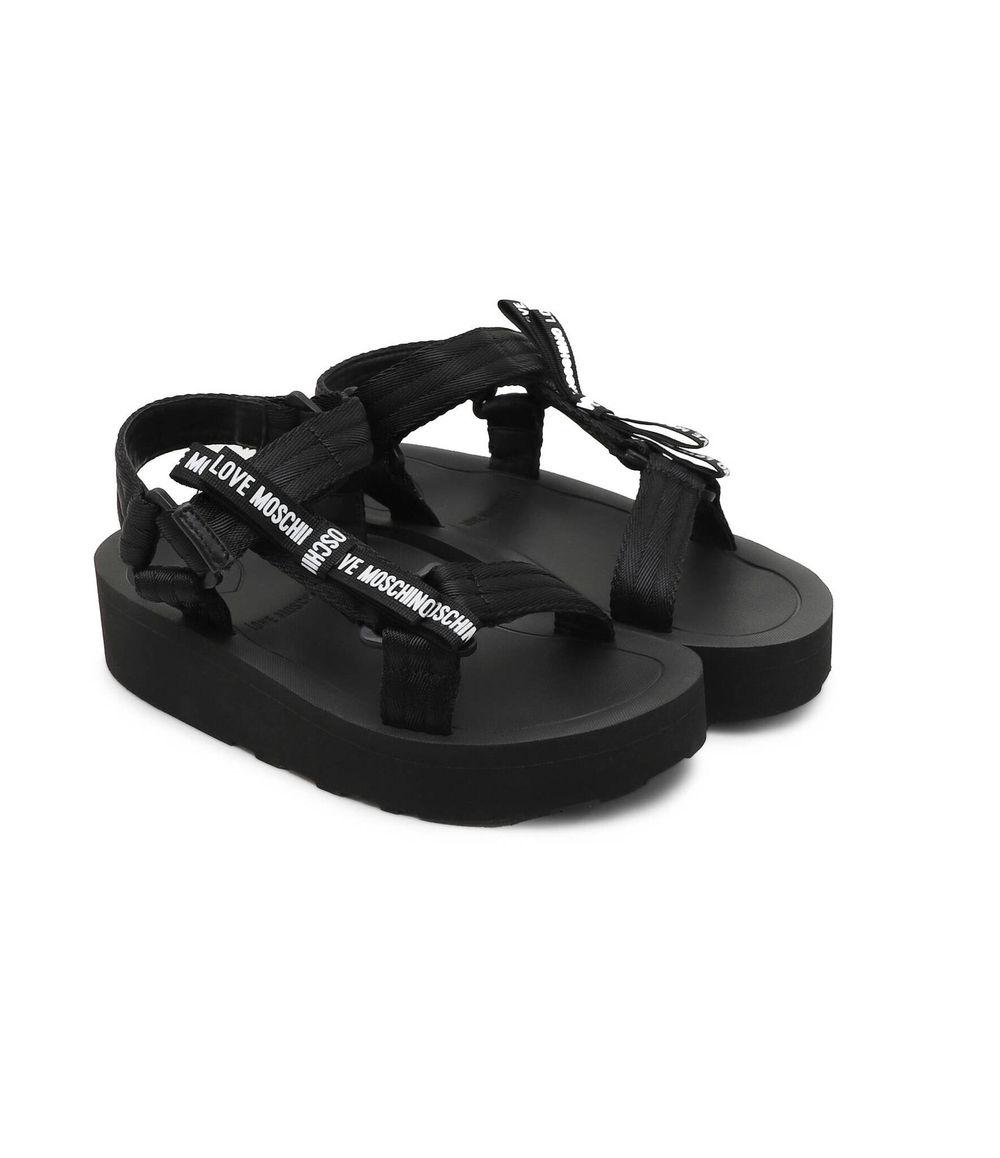 Босоножки Love Moschino - черный(JA16444I0IIX9)