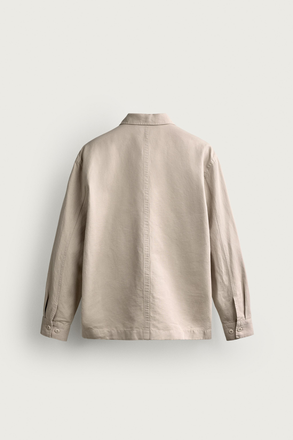 КУРТКА-РУБАШКА КЛАССИЧЕСКОГО КРОЯ — ZARA