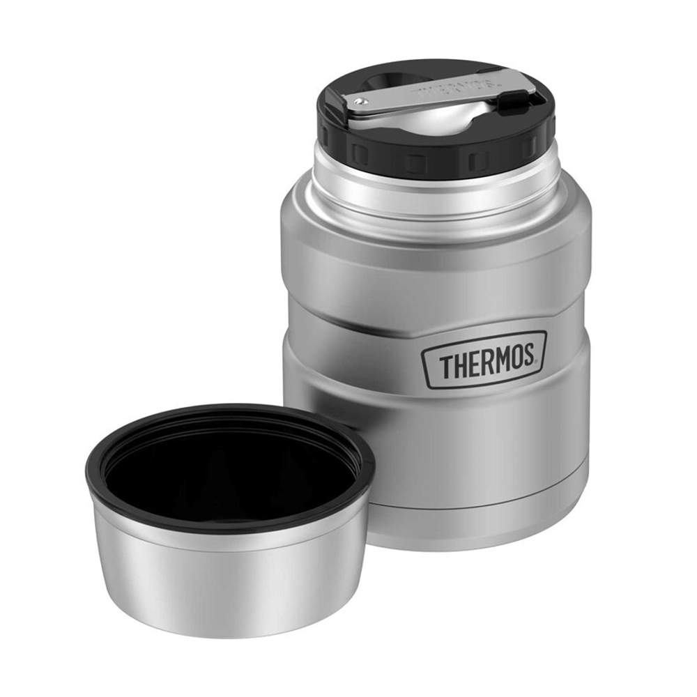 Термос для еды Thermos с ложкой SK3000 MMS (0,47 литра), стальной