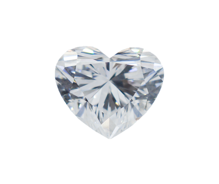 Лабораторно-выращенный бриллиант сердце 7.53 х 8.80 х 5.37 мм D/VVS2 2.08 ct