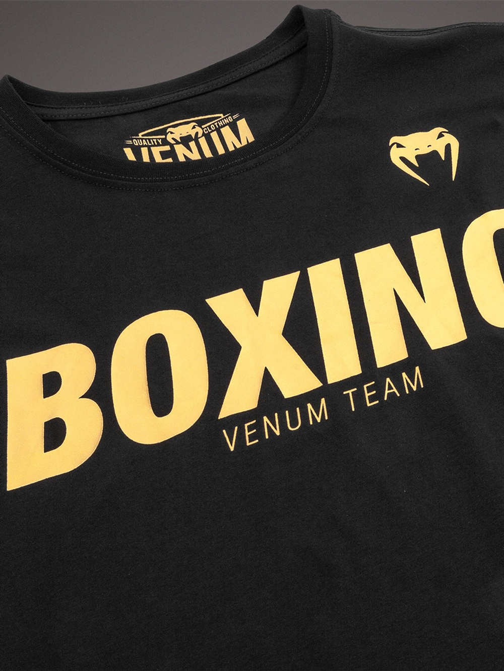 Футболка Venum Boxing VT Black/Gold