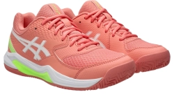 Женские кросовки для Padel Asics Gel-Dedicate 8 Padel - guava/white