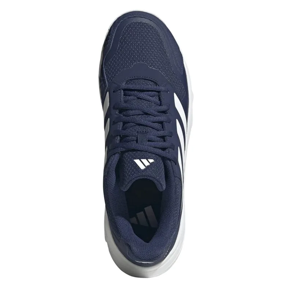 Мужские кроссовки теннисные Adidas CourtJam Control 3 M - dark blue/cloud white/dark blue