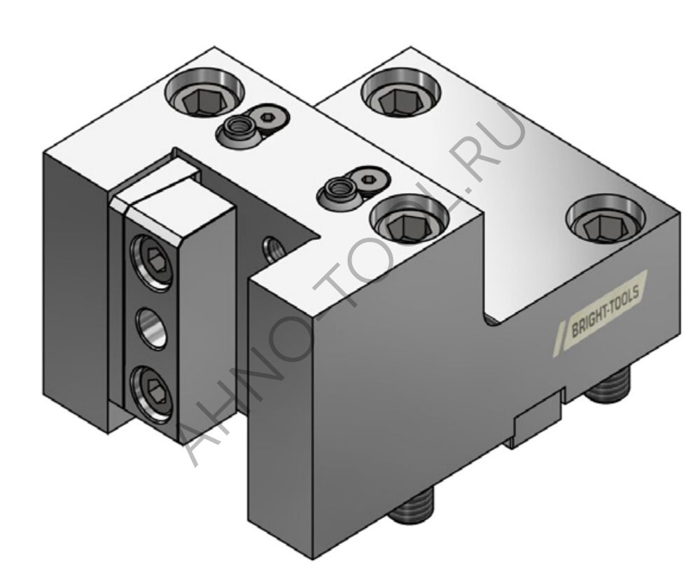 Держатель Half-Index Twin BMT65MOD24-1" внешний подвод СОЖ BRIGHT-TOOLS