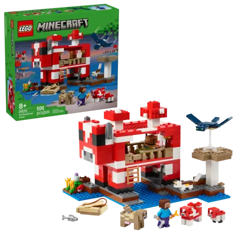 Конструктор LEGO Minecraft 21270 Мухоморный дом