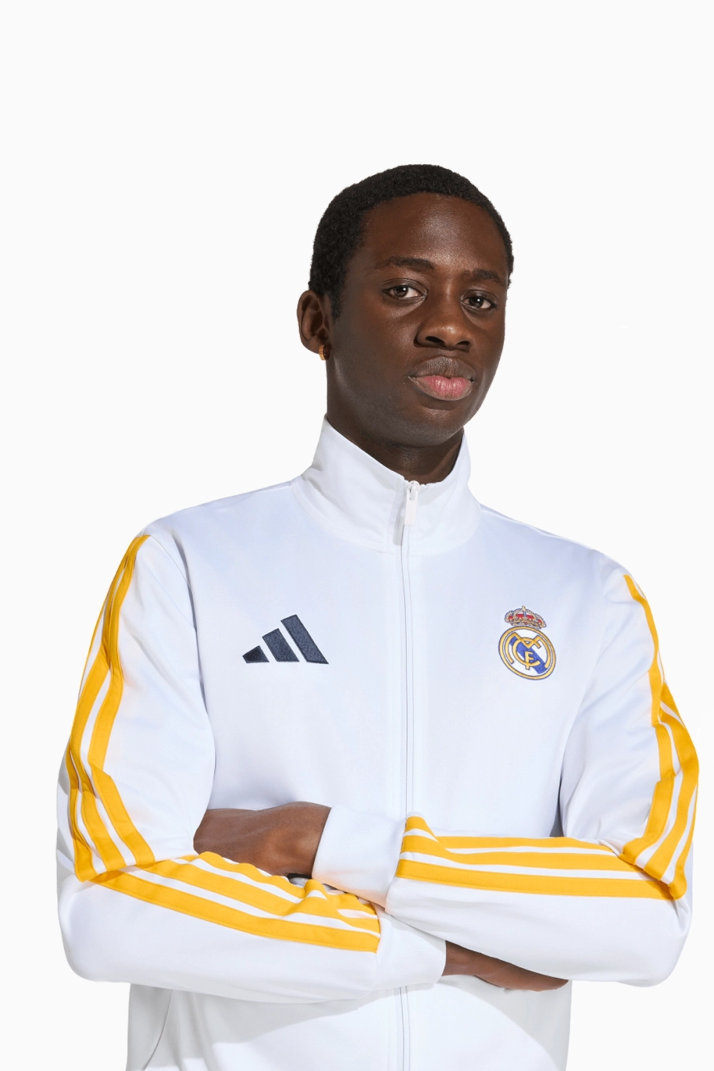 Кофта adidas Real Madrid 26/27 DNA Track - белый